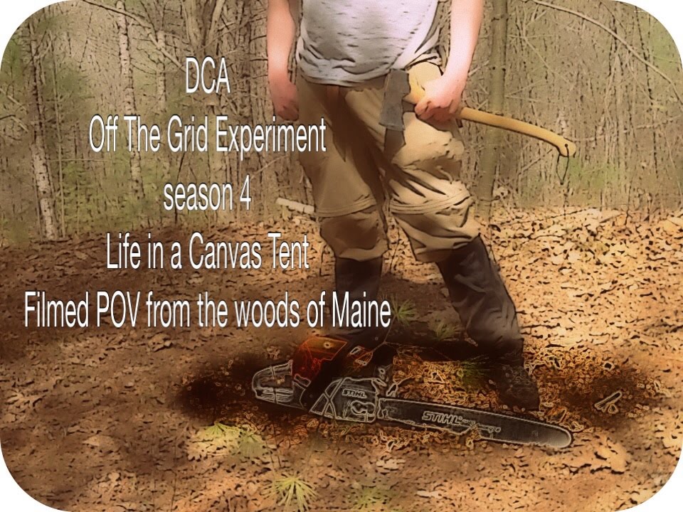 Off The Grid Experiment season 4 episode 8 - Sharpening the Chainsaw-