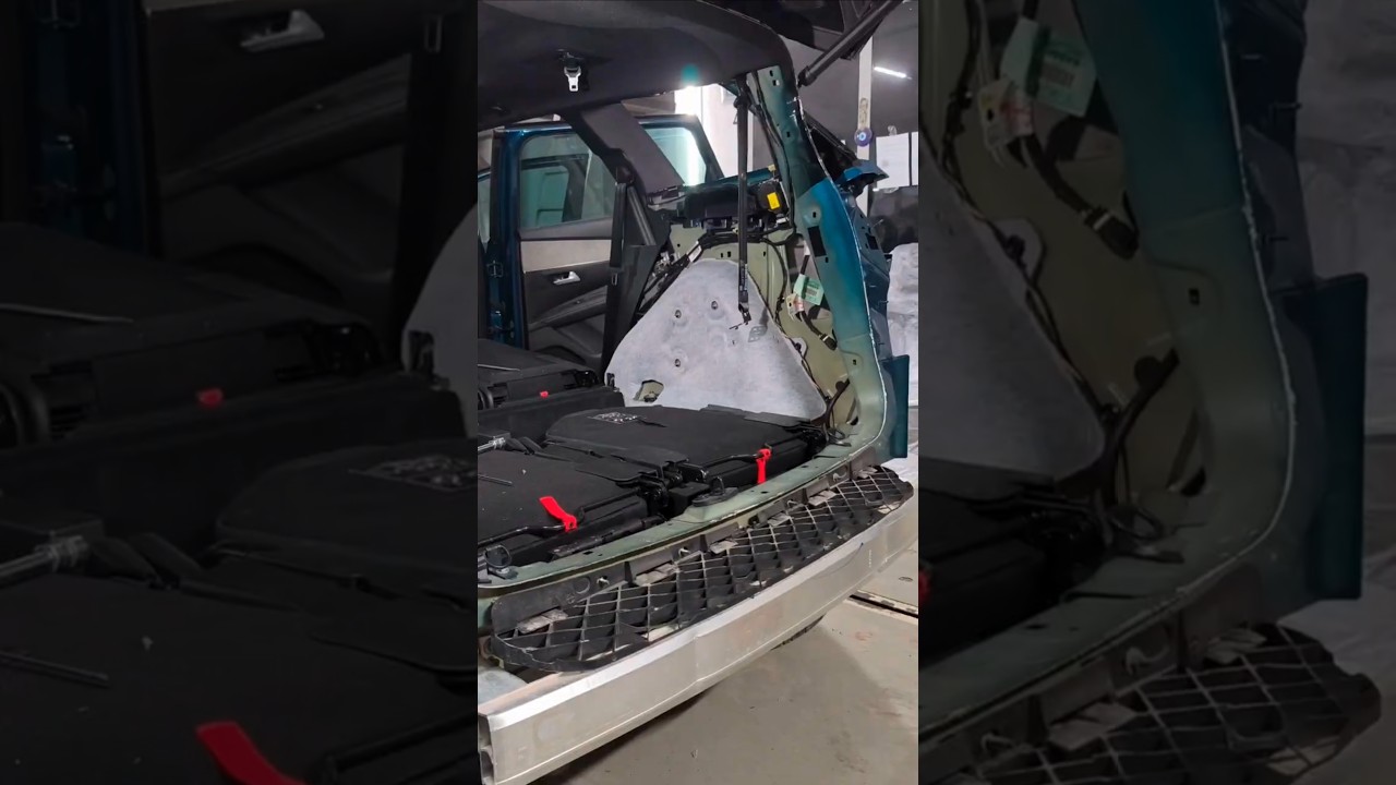 5008 Bagaj iç döşeme toparlanması 🛠️✅   