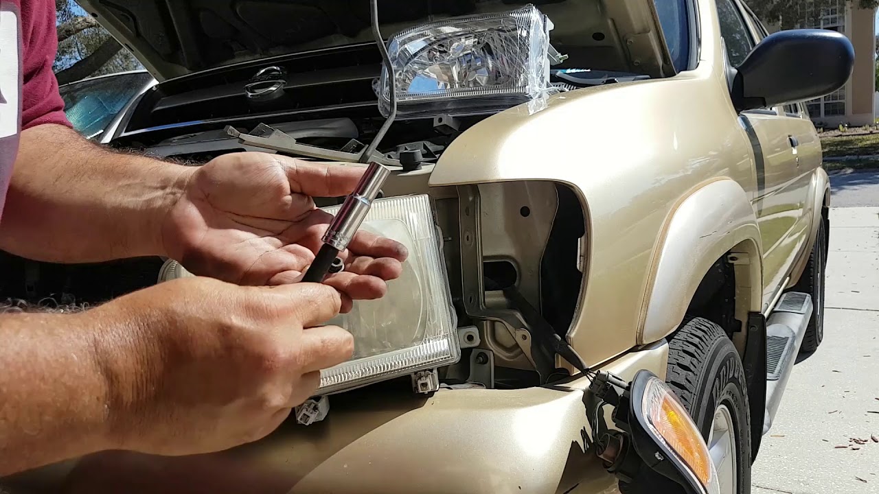 Nissan Pathfinder or Infinity QX4 Headlight Assembly Replacement