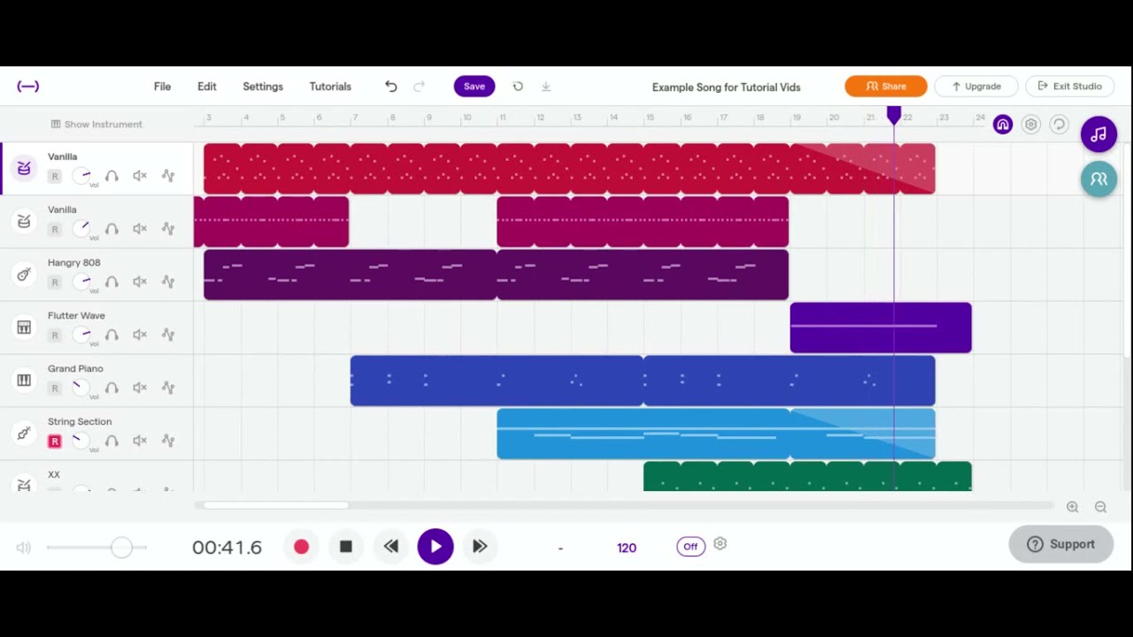 Soundtrap Tutorial 4 (2020) - Arranging and finishing your song