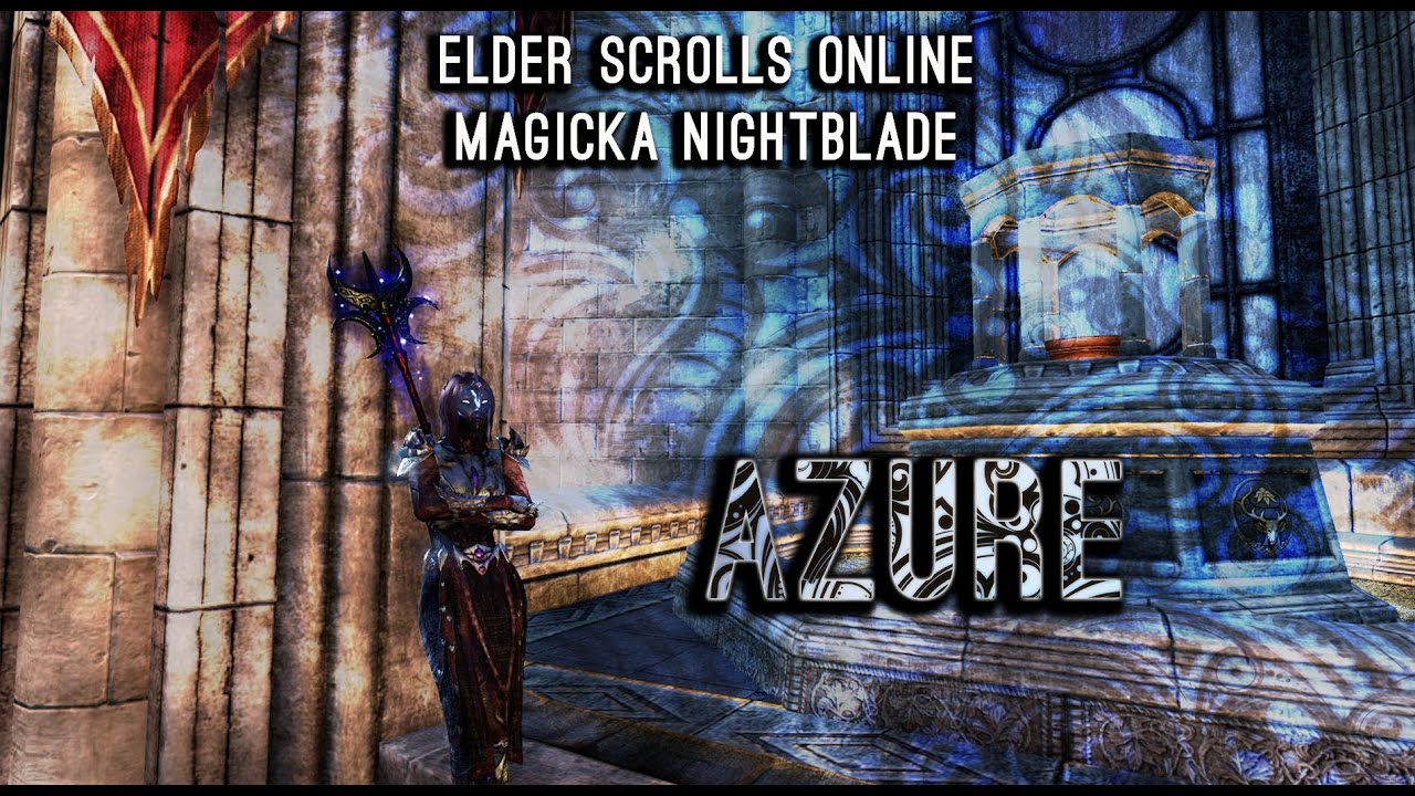 Magicka Nightblade Azure PvE DD Build - One Tamriel