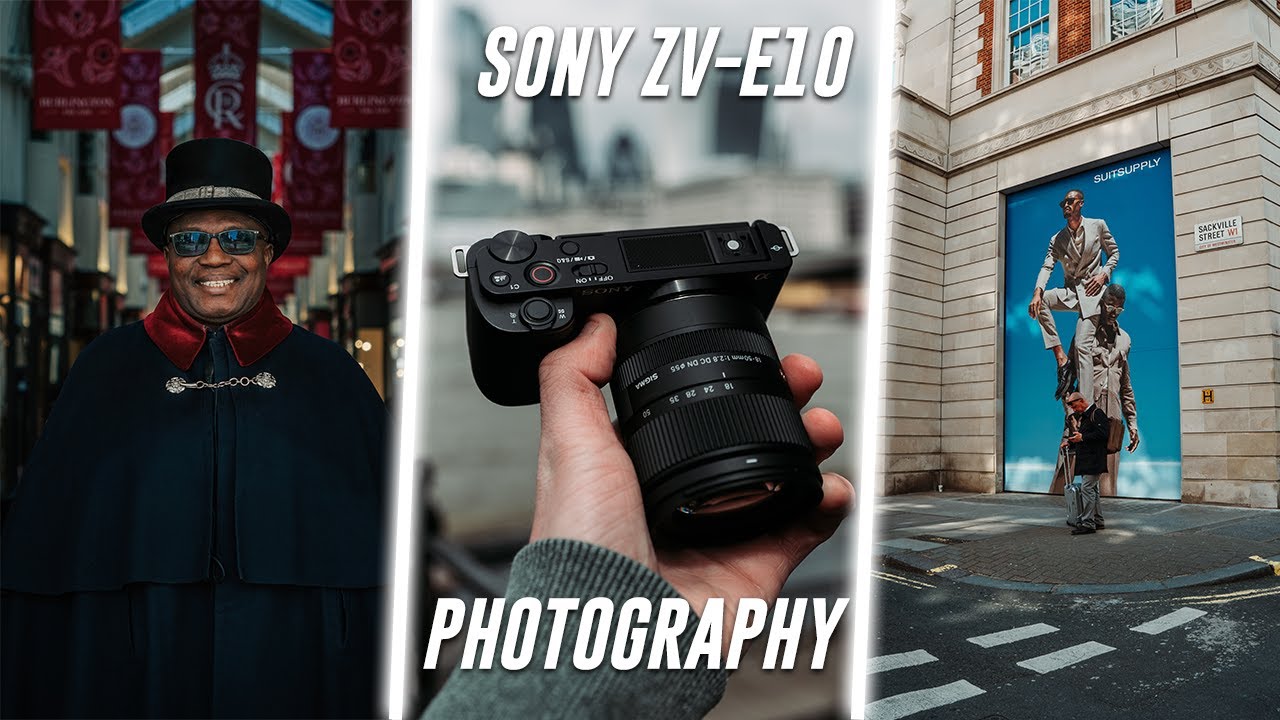 Фотосъёмка Sony ZV-E10 от первого лица в Лондоне. Насколько хороша она для фотосъёмки? / Sigma 18...