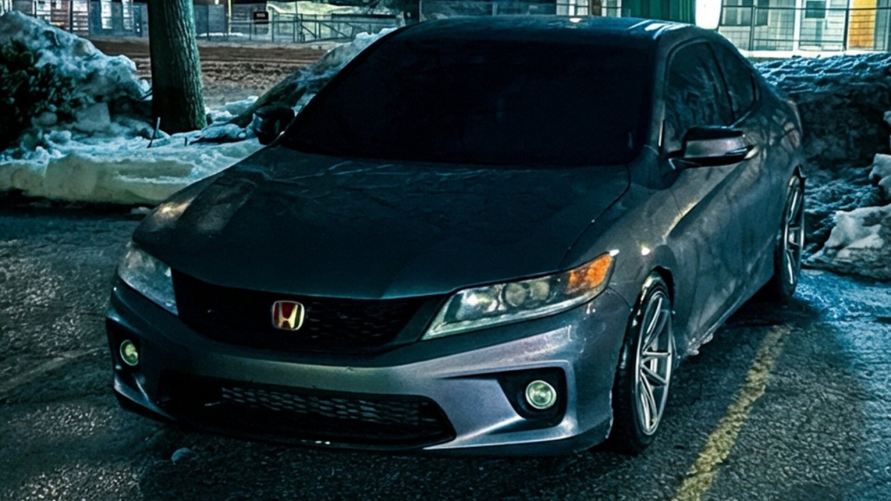 POV LATE NIGHT DRIVE IN A 300HP HONDA ACCORD COUPE V6