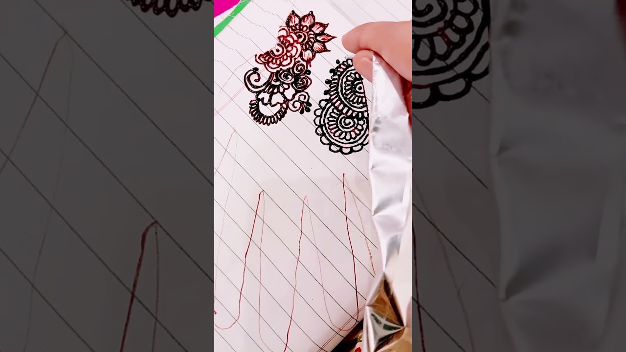 New style mehndi design for back hand | mehndi design simple and easy | arabic henna mehndi designs 