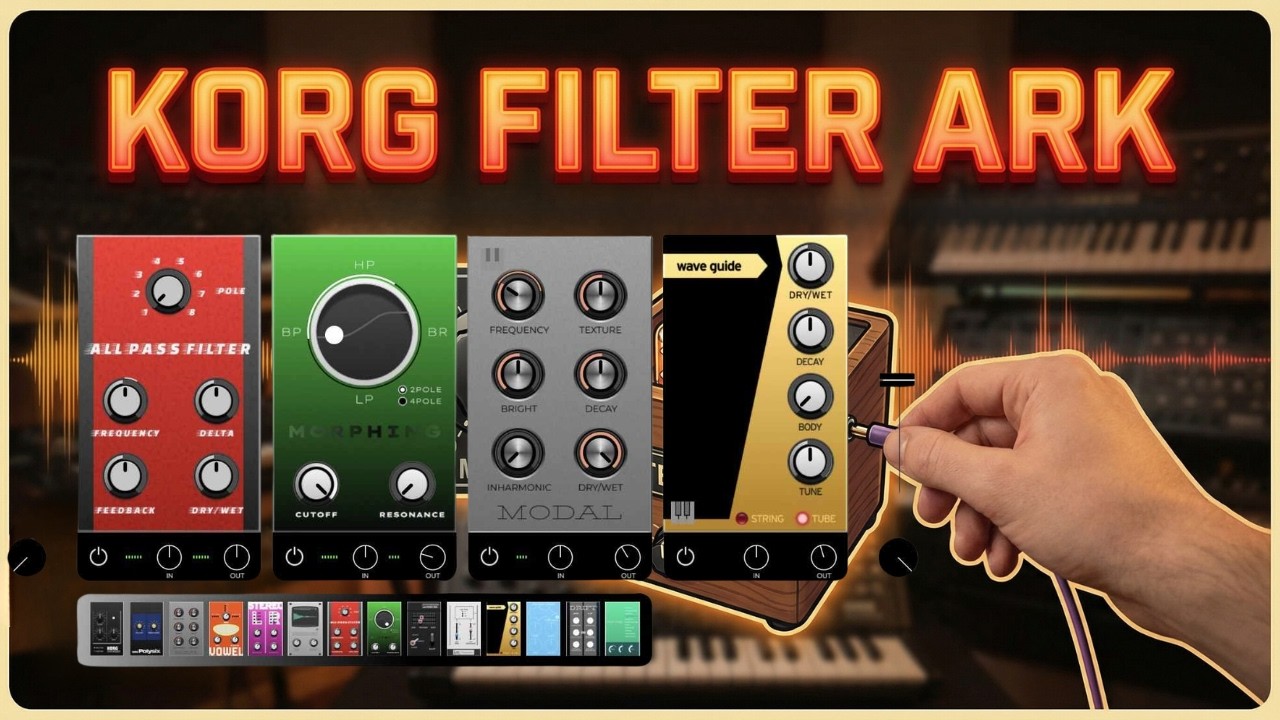 14 Classic Korg Filters in One Plugin? Here’s What It Sounds Like