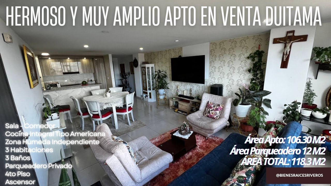 😍 *HERMOSO Y MUY AMPLIO APTO SECTOR COLEGIOS DUITAMA* 🏢