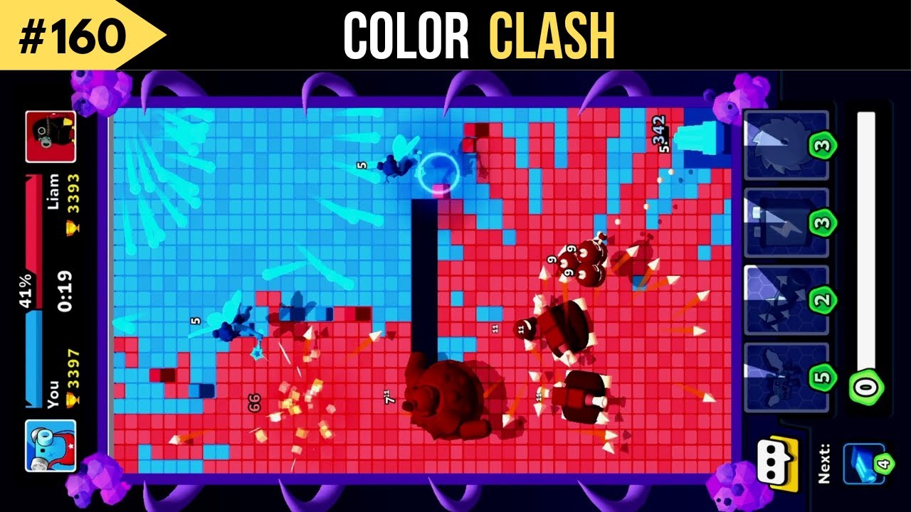 Color clash gameplay - color clash game - color clash #160