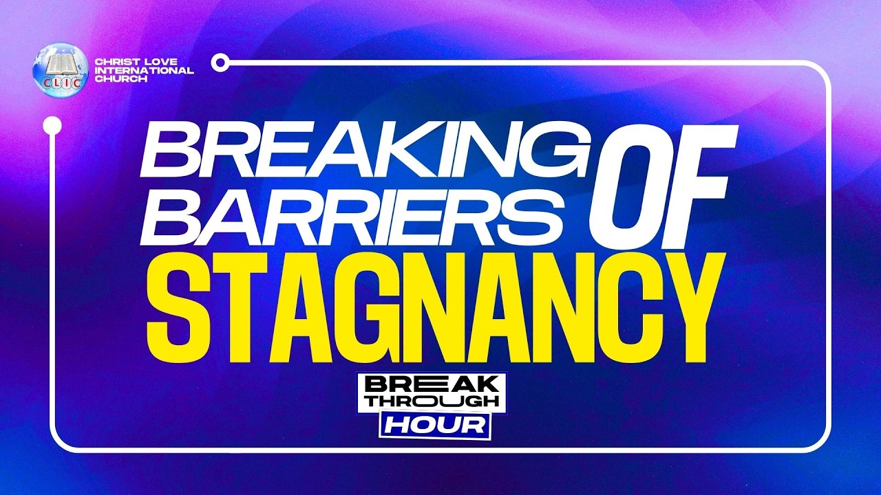 Breaking Barriers of Stagnancy // Breakthrough Hour // CLIC Breakthrough House
