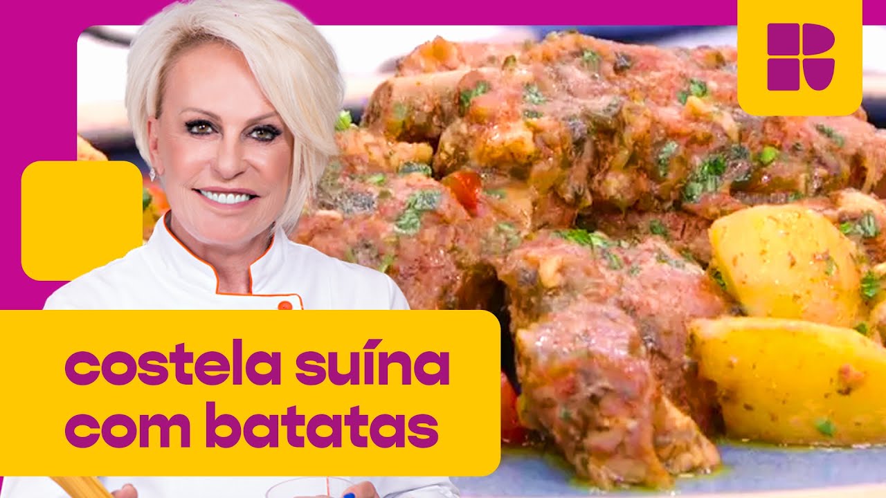 Costela Suína com BATATAS SABOROSAS! 🥔 | Ana Maria Braga | Mais Você