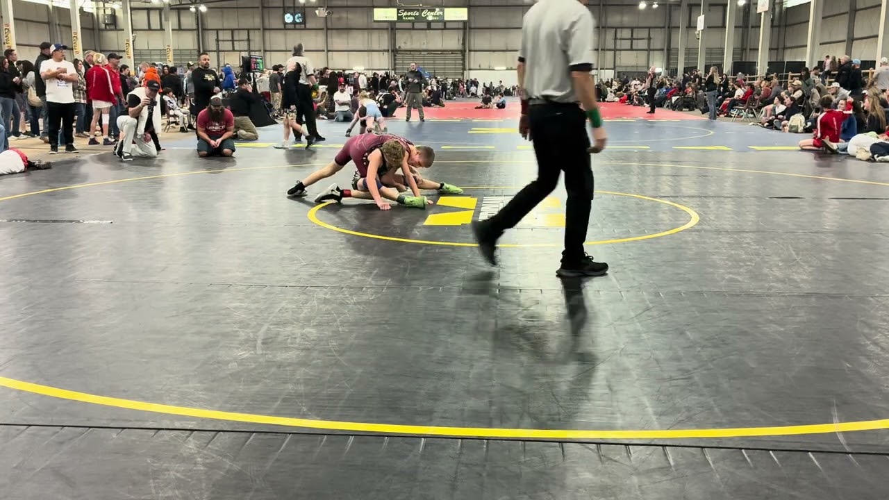 Idaho middle school championship tournament. 12/20/25 Owen’s 5th match