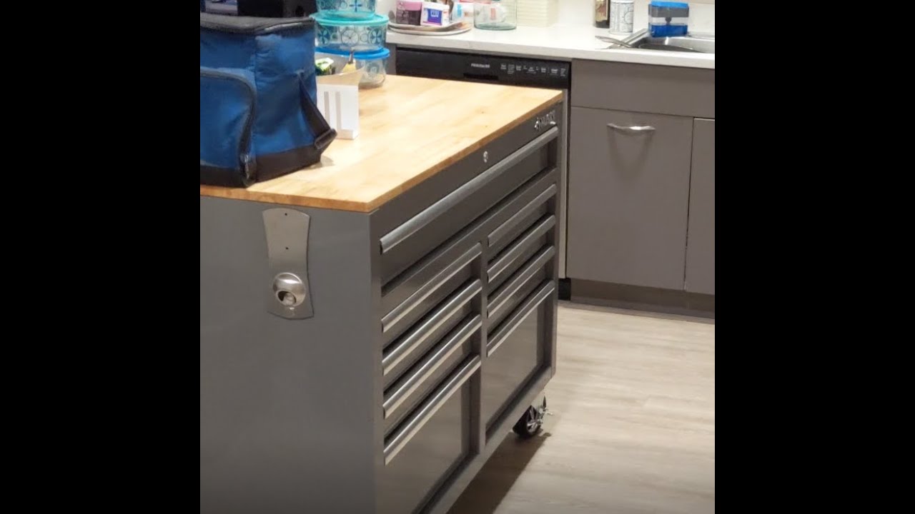 Tool Box Kitchen Island - An alternative