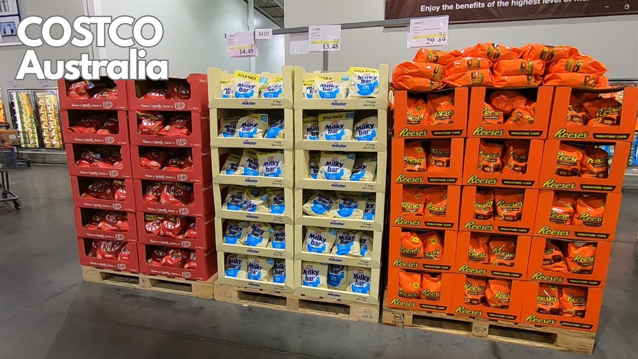 Shopping at COSTCO Australia - Chocolate and Chips - Mince Prices - Vitamins - Specials