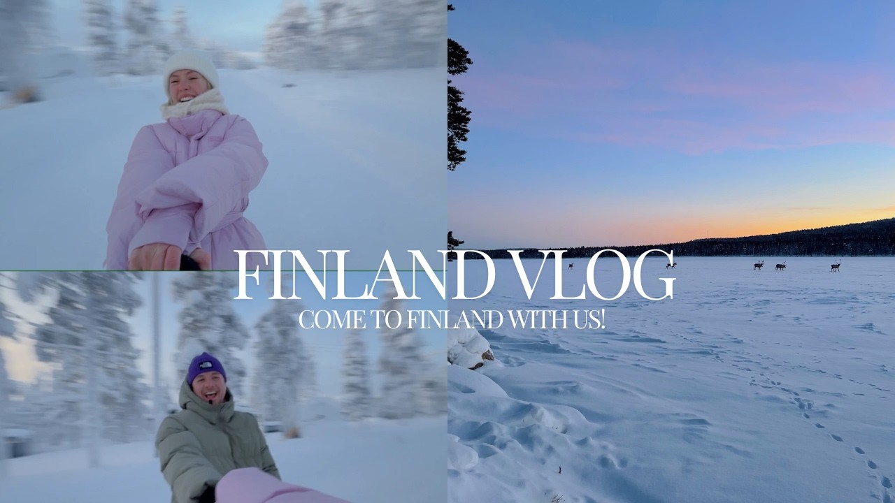 FINLAND VLOG! COME TO FINLAND WITH US! ONE OF THE MOST BEAUTIFUL 4 DAYS OF OUR LIVES! India Moon