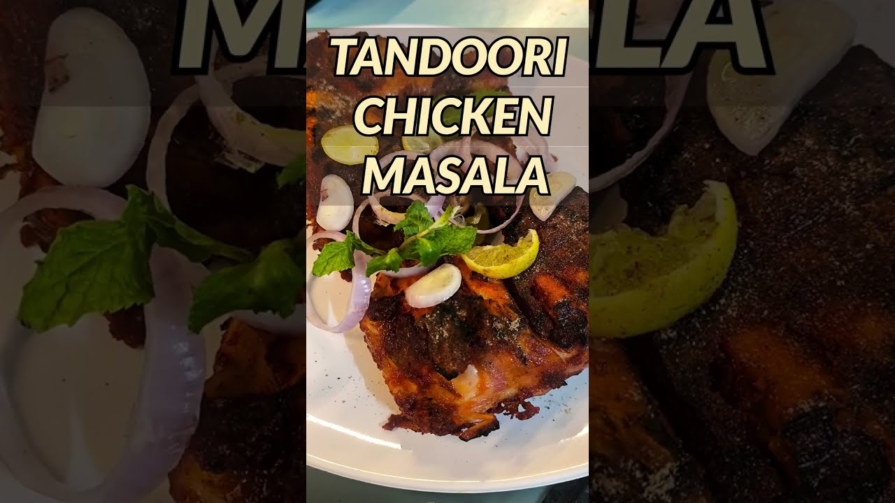 Dry Chicken Tandoori Masala | #recipe #food #cooking #lazzatezaika #easyrecipe  #chickentandoori 