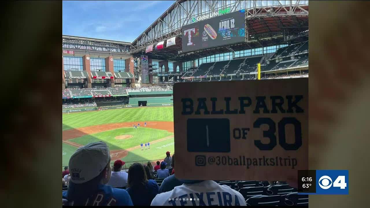 Couple on road trip to visit every MLB ballpark