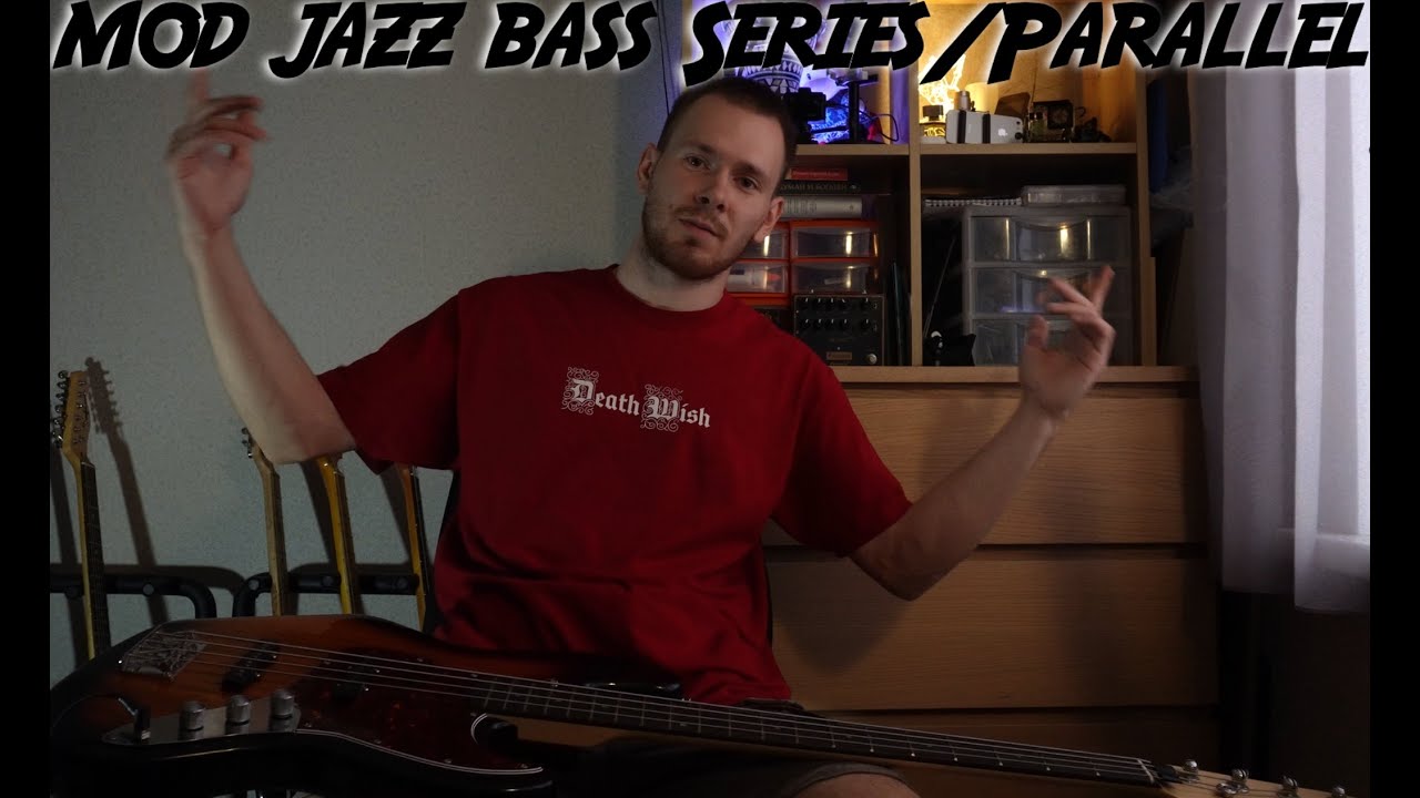 Супер мод для Jazz Bass Series/Parallel  последовательно-параллельное соединение (push pull/switch)