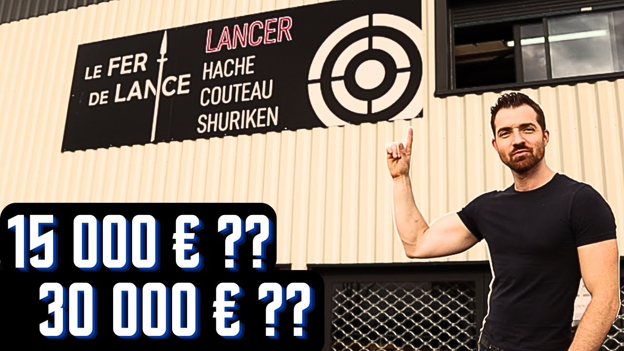 Le PRIX que m'a couté mon centre de Lancer de Couteaux et de Haches !