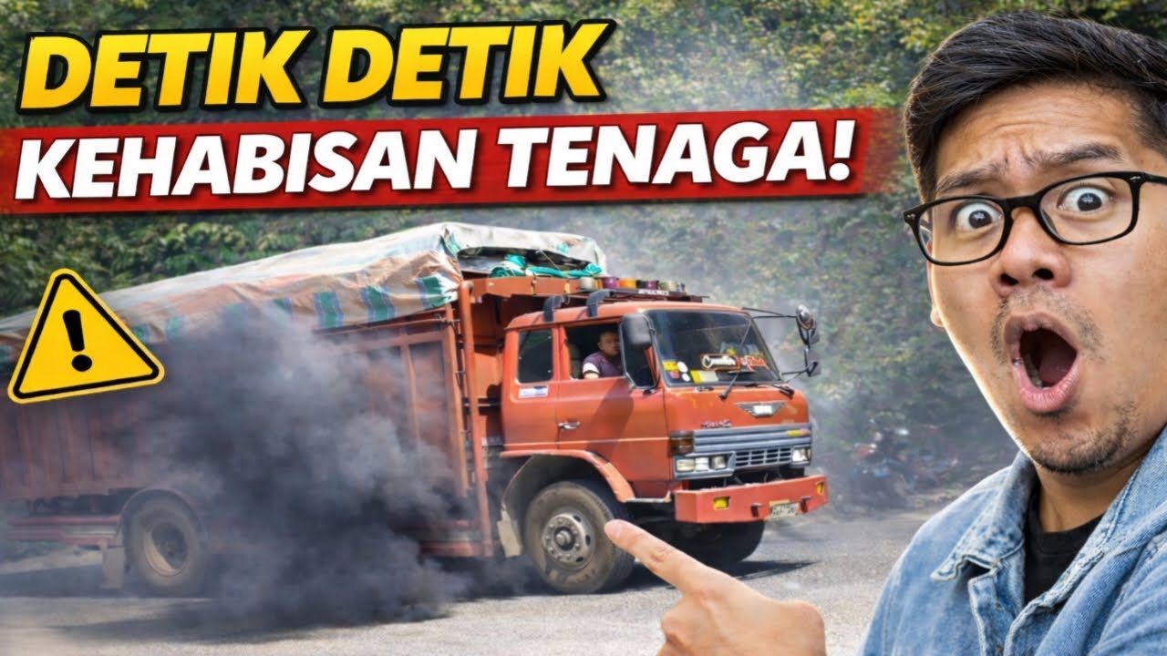 Detik Detik Hino Ranger Tidak Kuat Nanjak