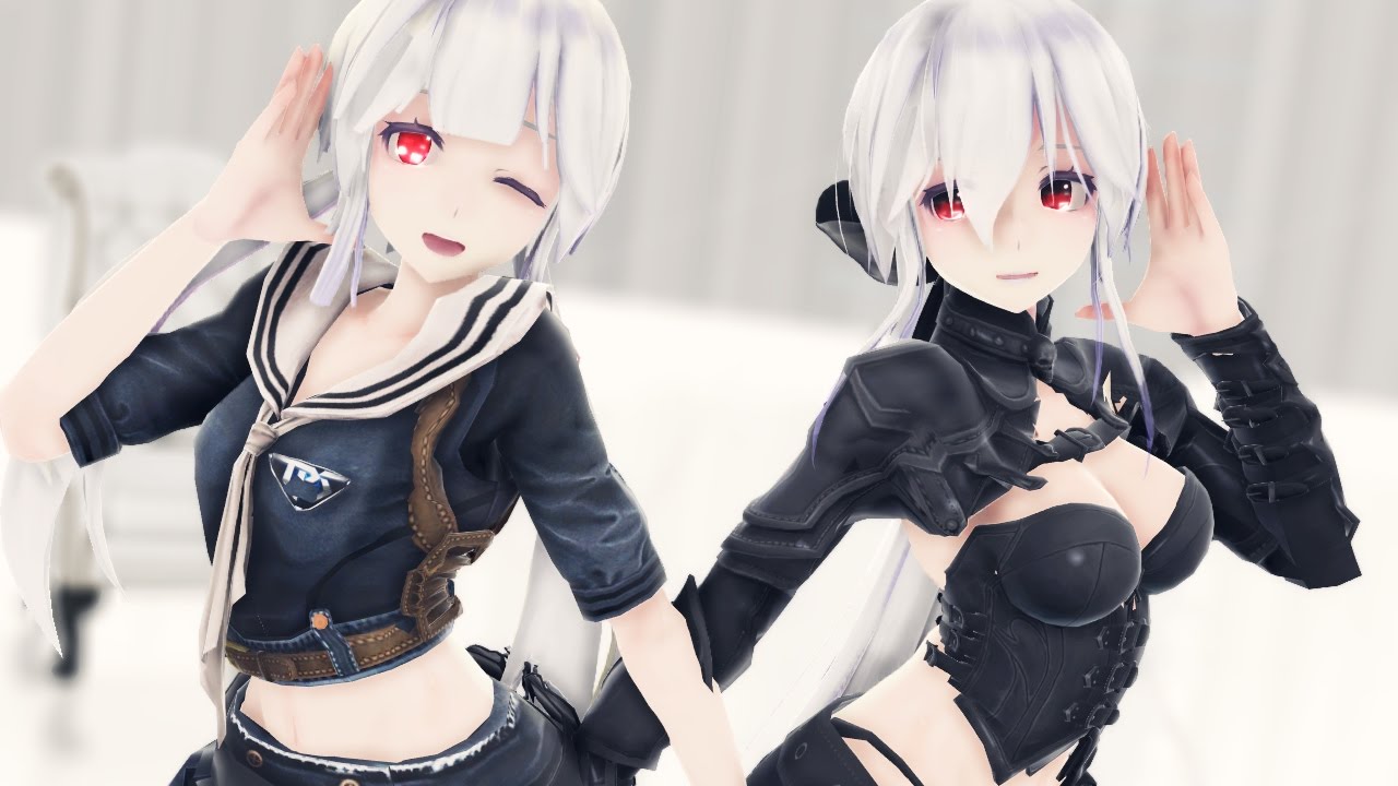 【MMD】弱音的双面作战♥【中文字幕附】
