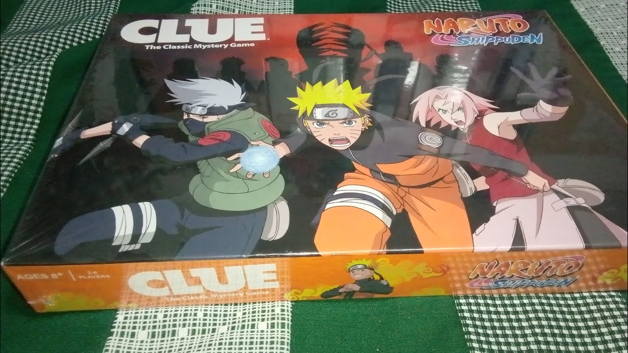 Unboxing Clue Naruto Edition