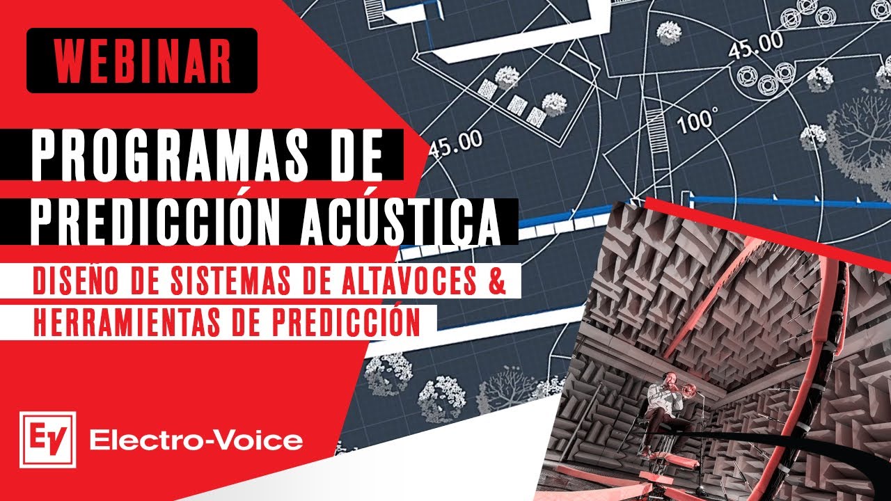 Webinar: Programas de predicción acústica - Diseño y herramientas de predicción