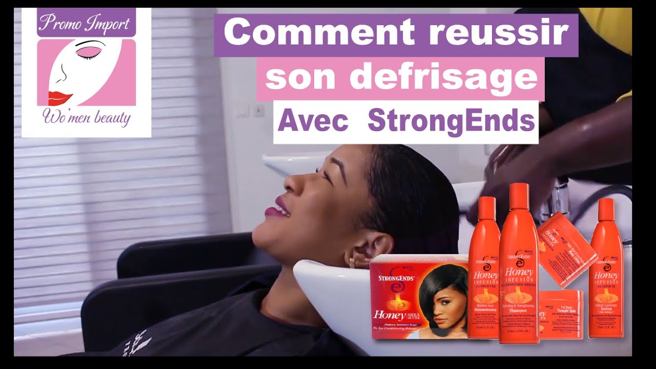 Tutoriel: Comment réussir son défrisage avec la gamme StrongEnds