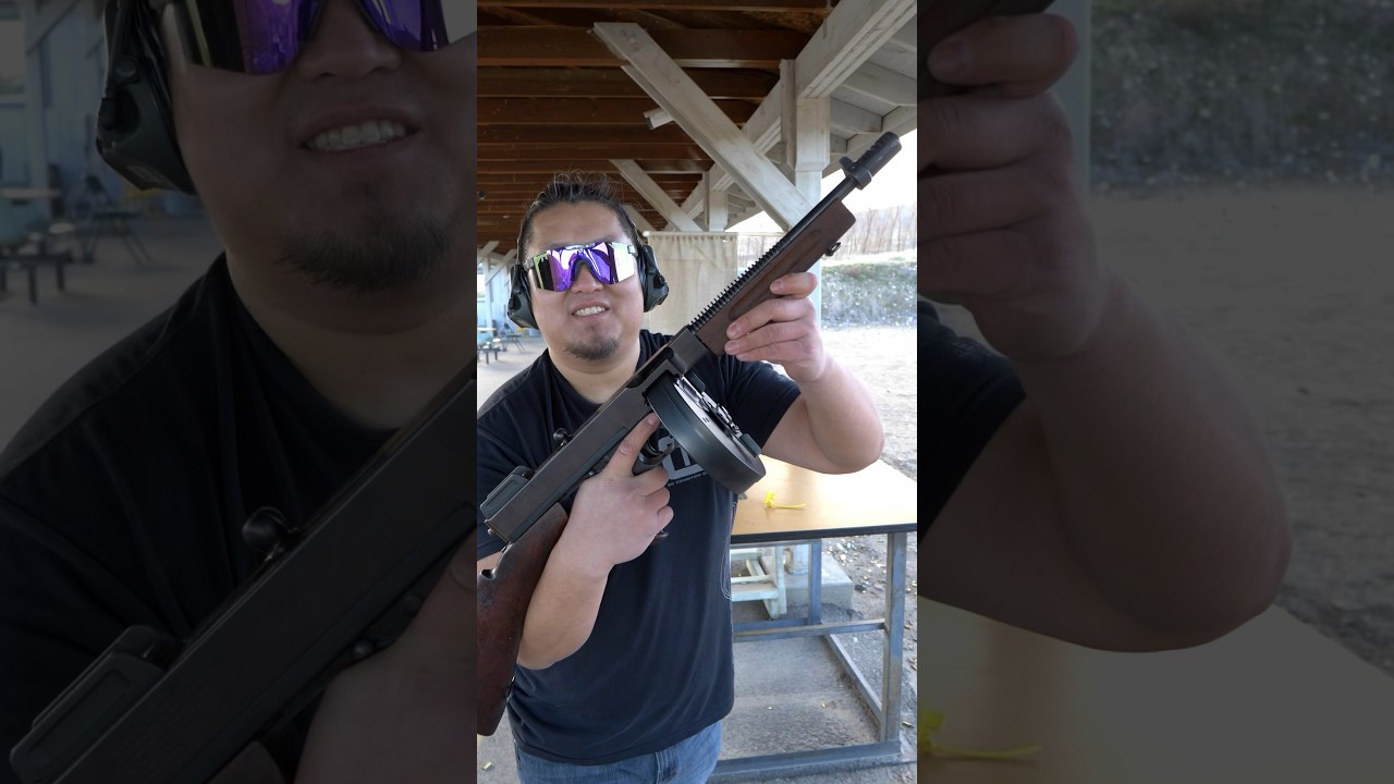 Как научиться пользоваться пистолетом-пулеметом Томпсона менее чем за 60 секунд (Томми-ган)