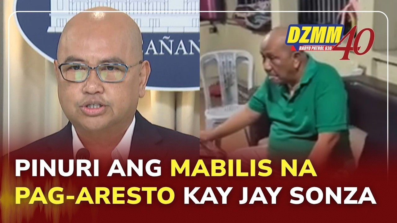 Palace lauds arrest of Jay Sonza over 'fake news' on Marcos health | (01 May 2026)