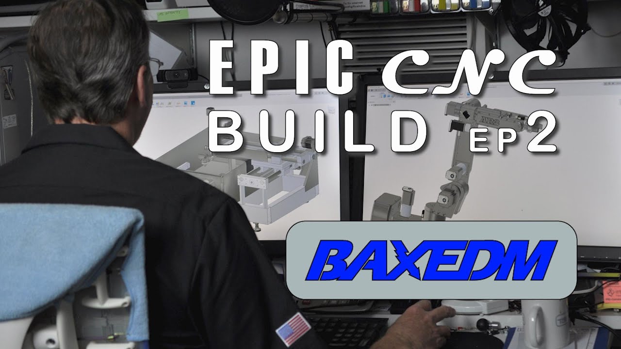 Fabricating the base frame for the Epic CNC wire EDM build!