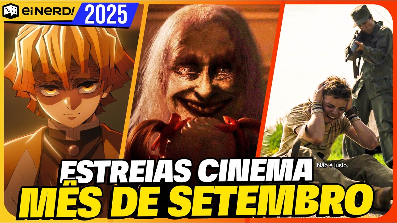 GRANDES ESTREIAS DO M&Ecirc;S! MELHORES FILMES NO CINEMA EM SETEMBRO 2025