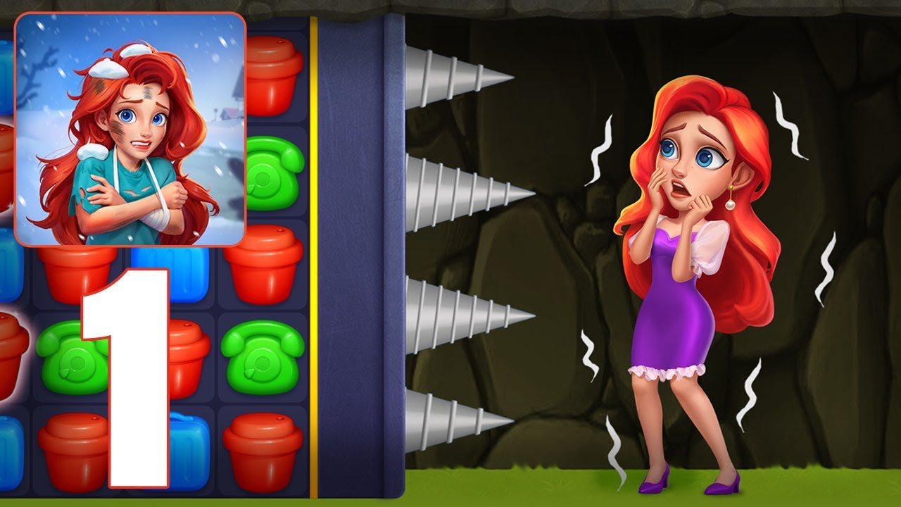 Home Match - Design & Match 3 - Gameplay Part 1 (Android, iOS)