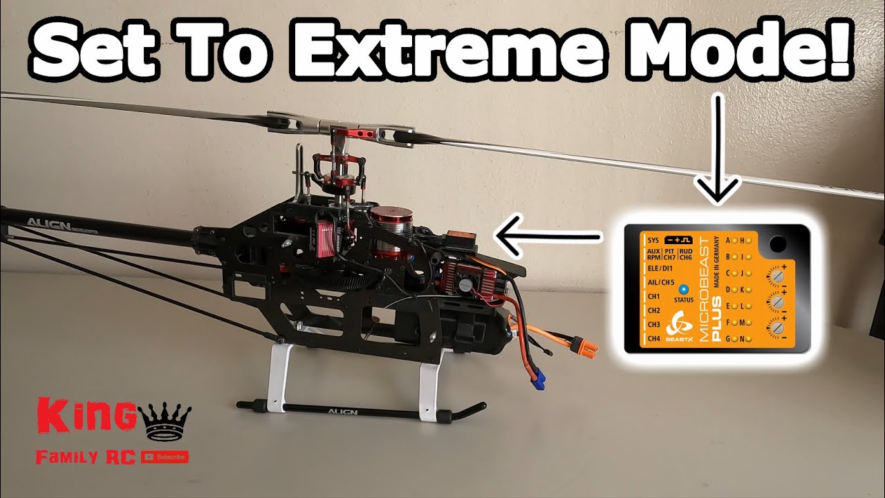 MicroBeast FBL Extreme Mode! + Test Flight!