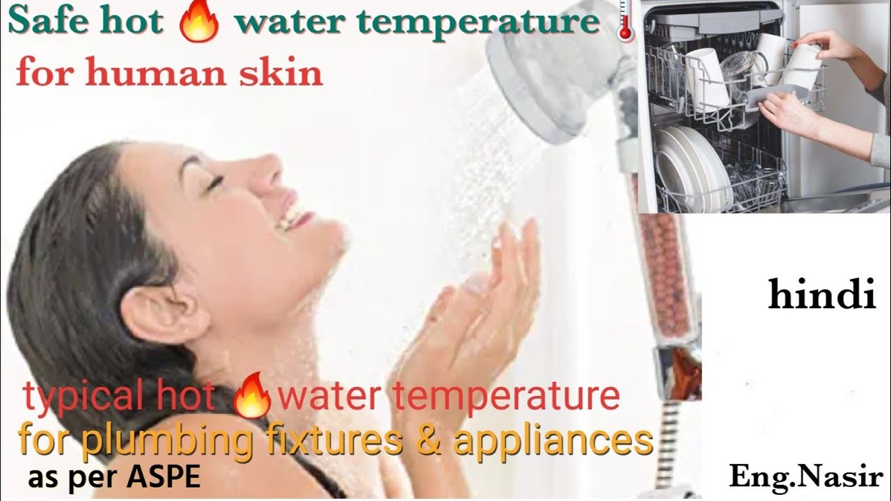66-safe hot water temperature & typical hot water temperature for plumbing fixtures & appliances