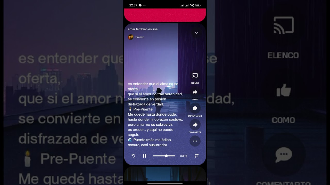 amar también es irse