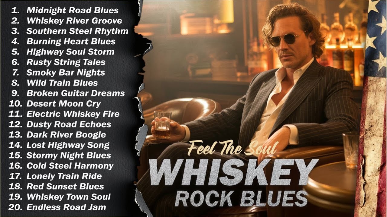 Best Of Slow Blues 2025 | Whiskey Nights & Soulful Electric Guitar Ballads