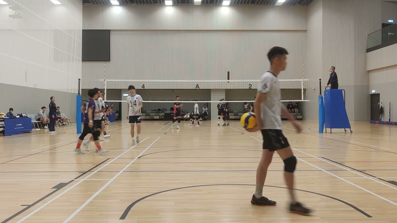 18/3 香港丙組排球聯賽 男子資格賽 慶 vs 努力臻 set 1