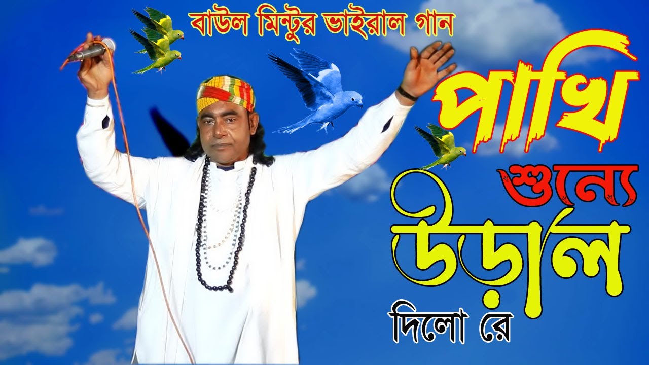 পাখি শুন্যে উড়াল দিলো রে | pakhi shunne ural dilo re | বাউল মিন্টু | baul mintu | ak baul media