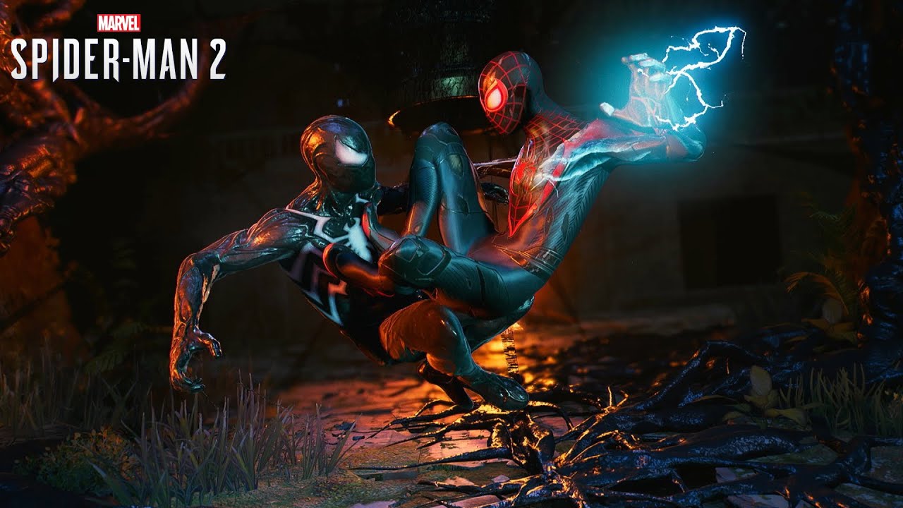 SPIDER-MAN 2 PS5 | Peter Traje Negro vs Miles en Español Latino | 4K 60FPS