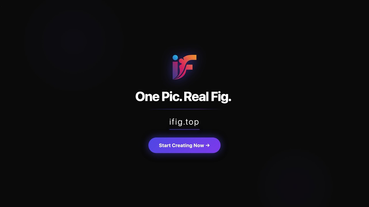 iFig &mdash; Turn Any Photo Into a Custom 3D Figurine | AI-Powered