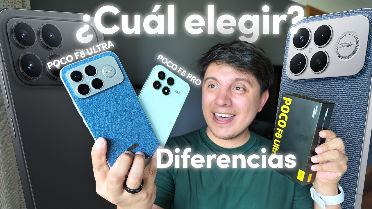 POCO F8 Ultra vs POCO F8 Pro: Diferencias + Unboxing en español