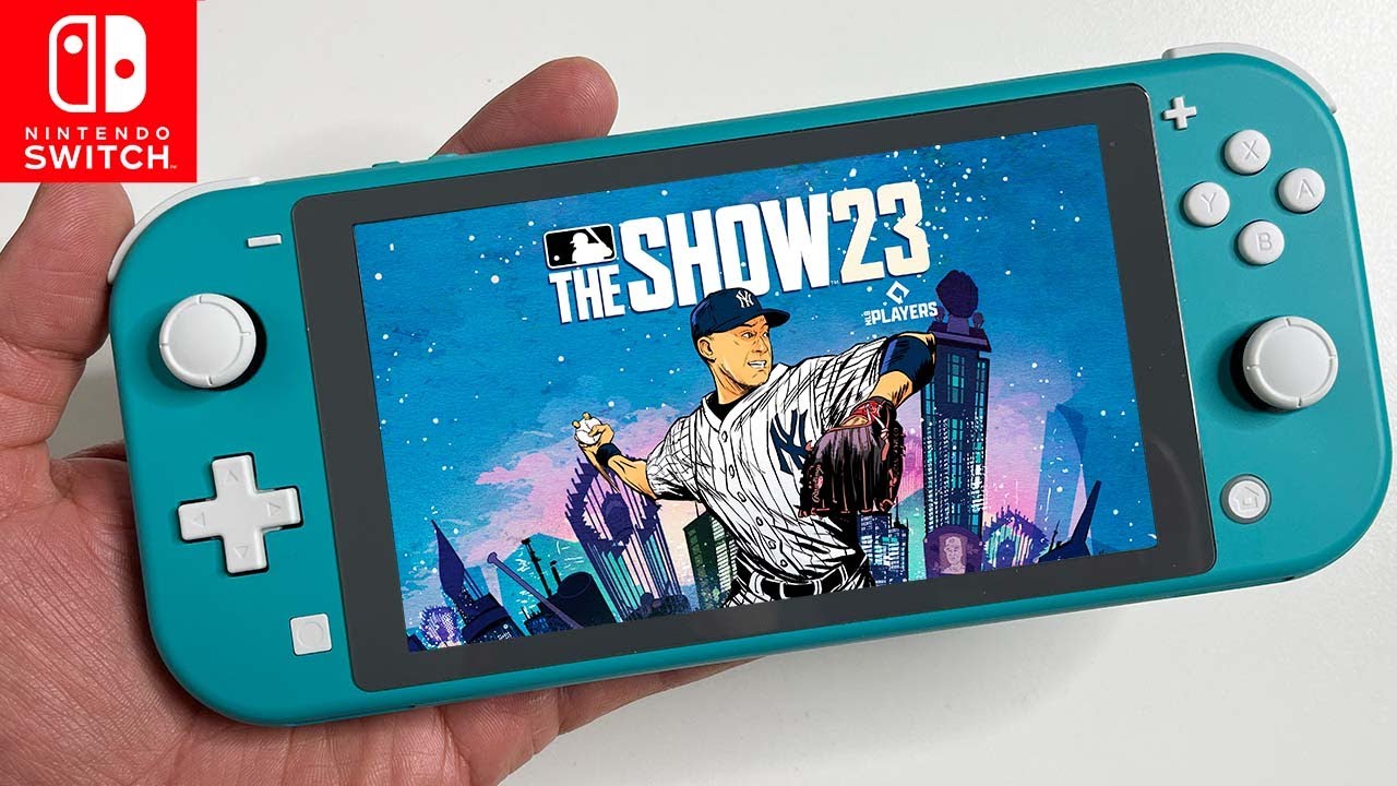 MLB the Show 23 Nintendo Switch LITE Gameplay