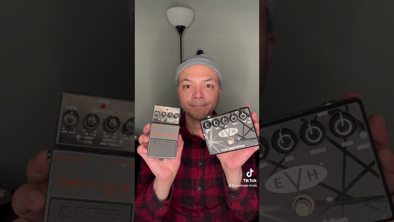 Metal Zone vs MXR EVH 5150 Overdrive #guitarpedals