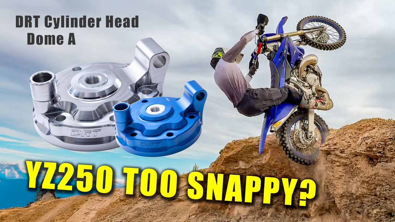Сделайте управление вашим YZ250 проще! - Купол головки цилиндра DRT A