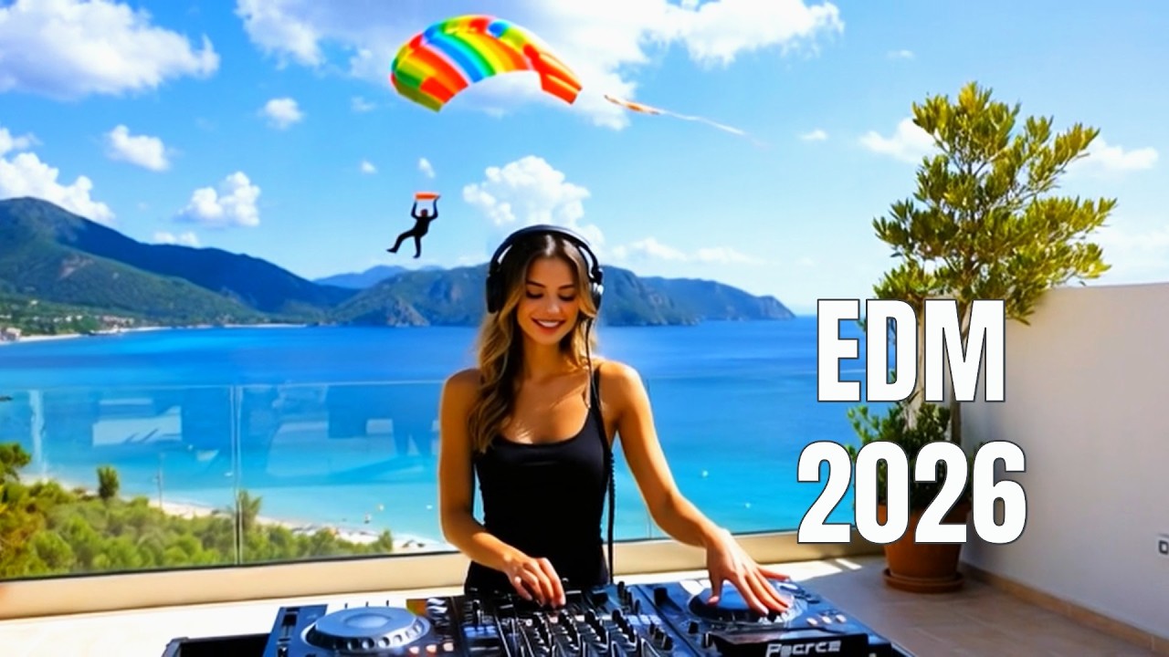 Deep Focus EDM 2026 ☀ Ibiza Electro House & Smooth Rhythm | LUSHeR