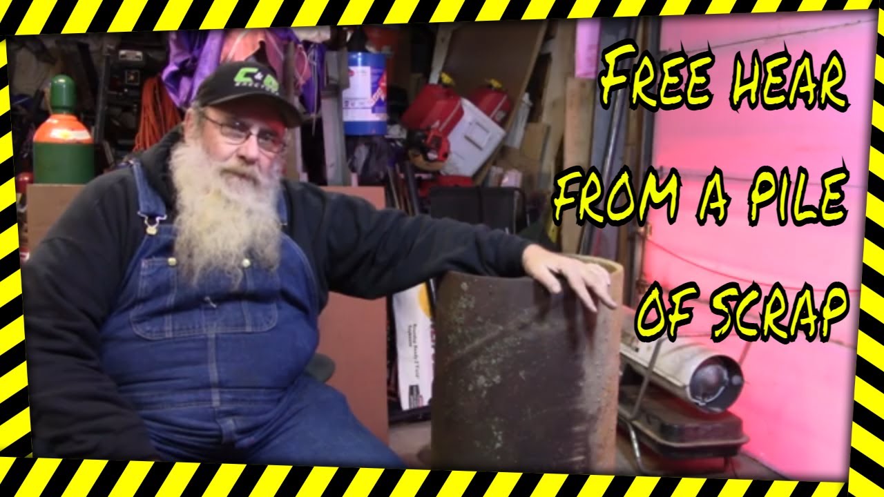 Building a used oil burner for the shop. Part 1