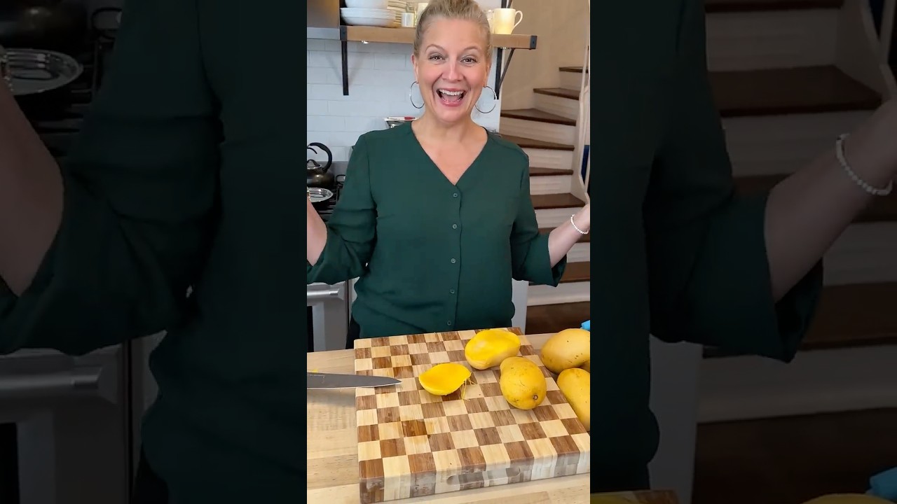 Совет от шеф-повара: как очистить манго (лайфхак, который изменит вашу жизнь!)