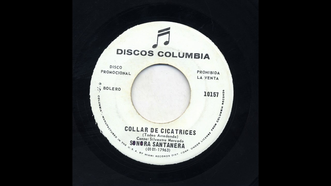 La Sonora Santanera - Collar De Cicatrices - Columbia 10157