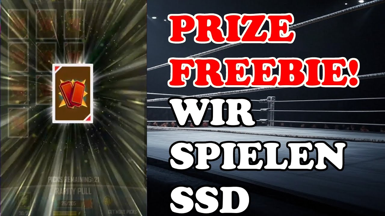 Prize Freebie | The best Boom Pack ever!? | We're playing Super Shodworth | WWE SuperCard German
