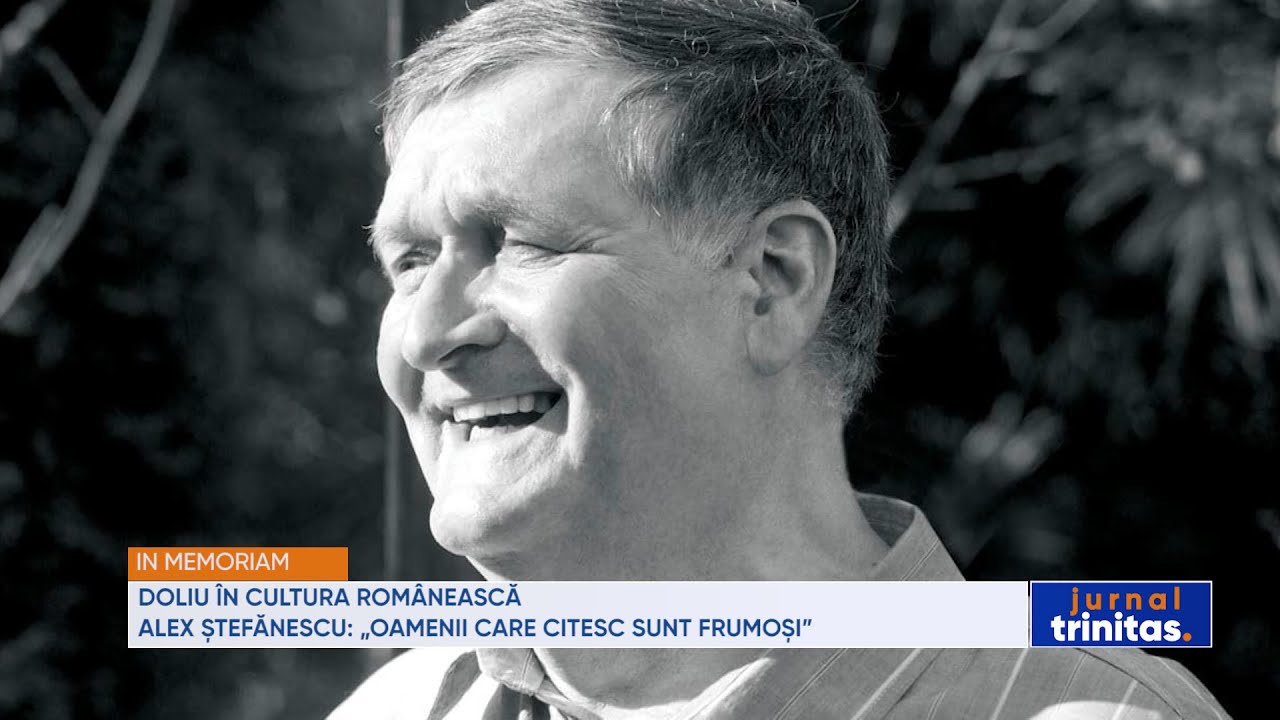 Doliu în cultura românească. Alex Ștefănescu: „Oamenii care citesc sunt frumoși”
