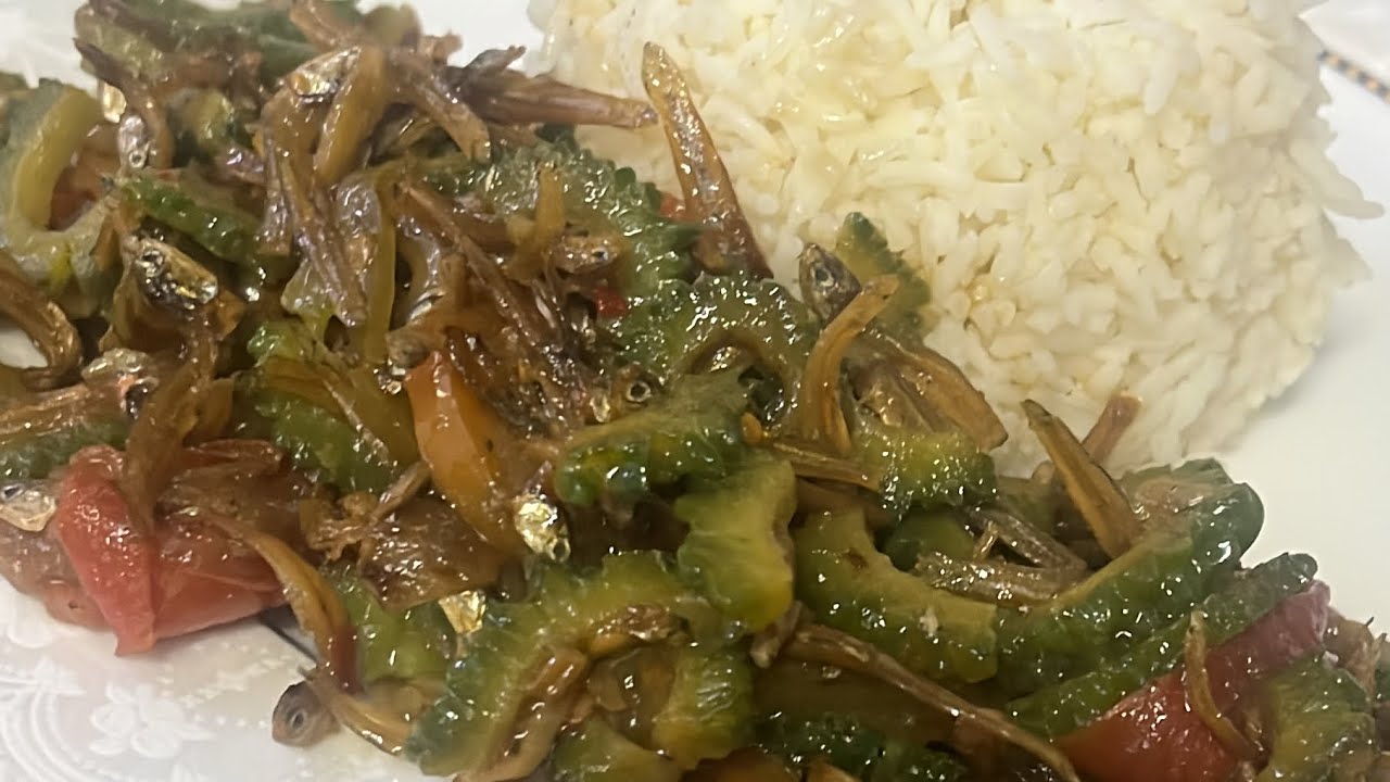 cara menumis pare agar tidak pahit dan enak!! jangan coba masak pare ikan teri nanti banyak makan